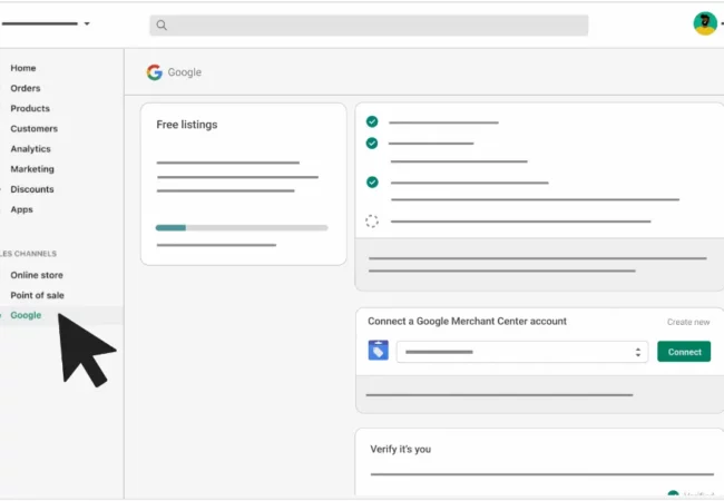 Google Merchant Account