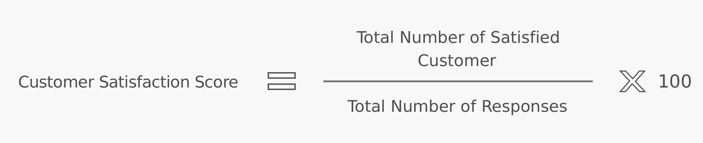 Customer Satisfaction Score