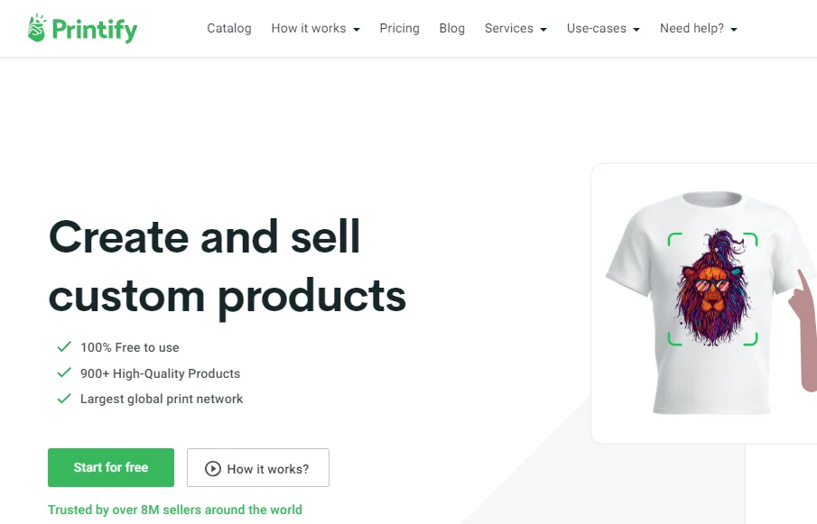 Printify – Best for Print on Demand