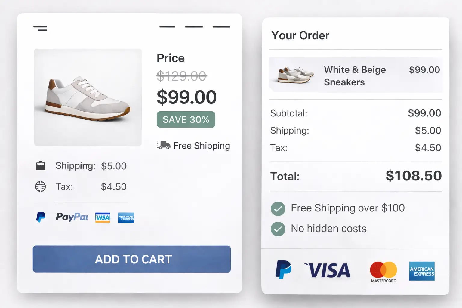 Display Pricing Transparently Without Hidden Costs Display Pricing Transparently Without Hidden Costs