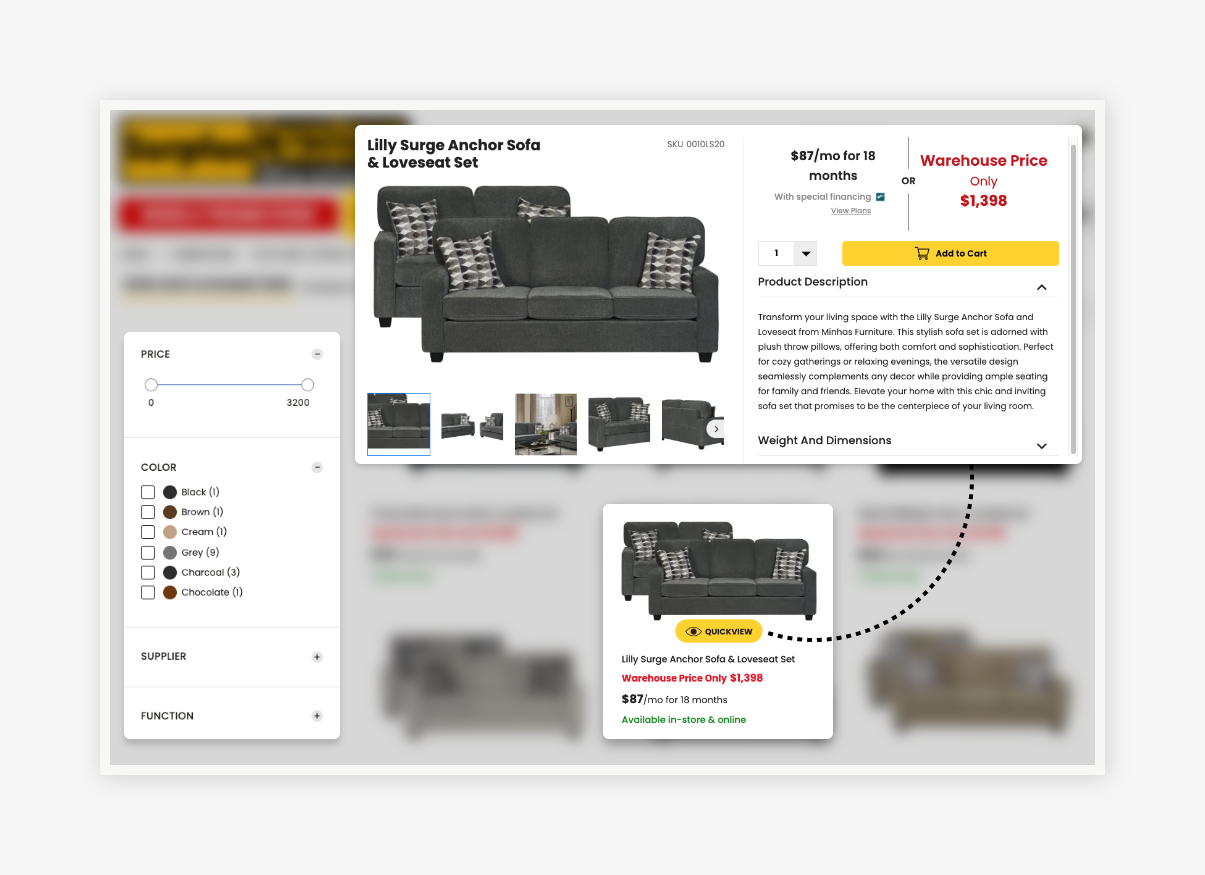 Unified, Intuitive Shopping Experience