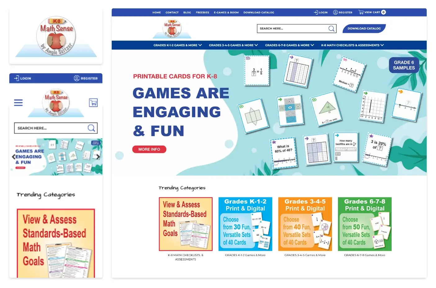 Technical SEO K8 Math Sense
