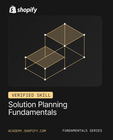 Solution Planning Fundamentals: Verified Skill Badge Solution Planning Fundamentals: Verified Skill Badge