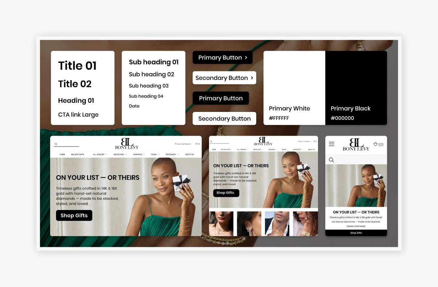 Template Redesign - Category Page Mockup