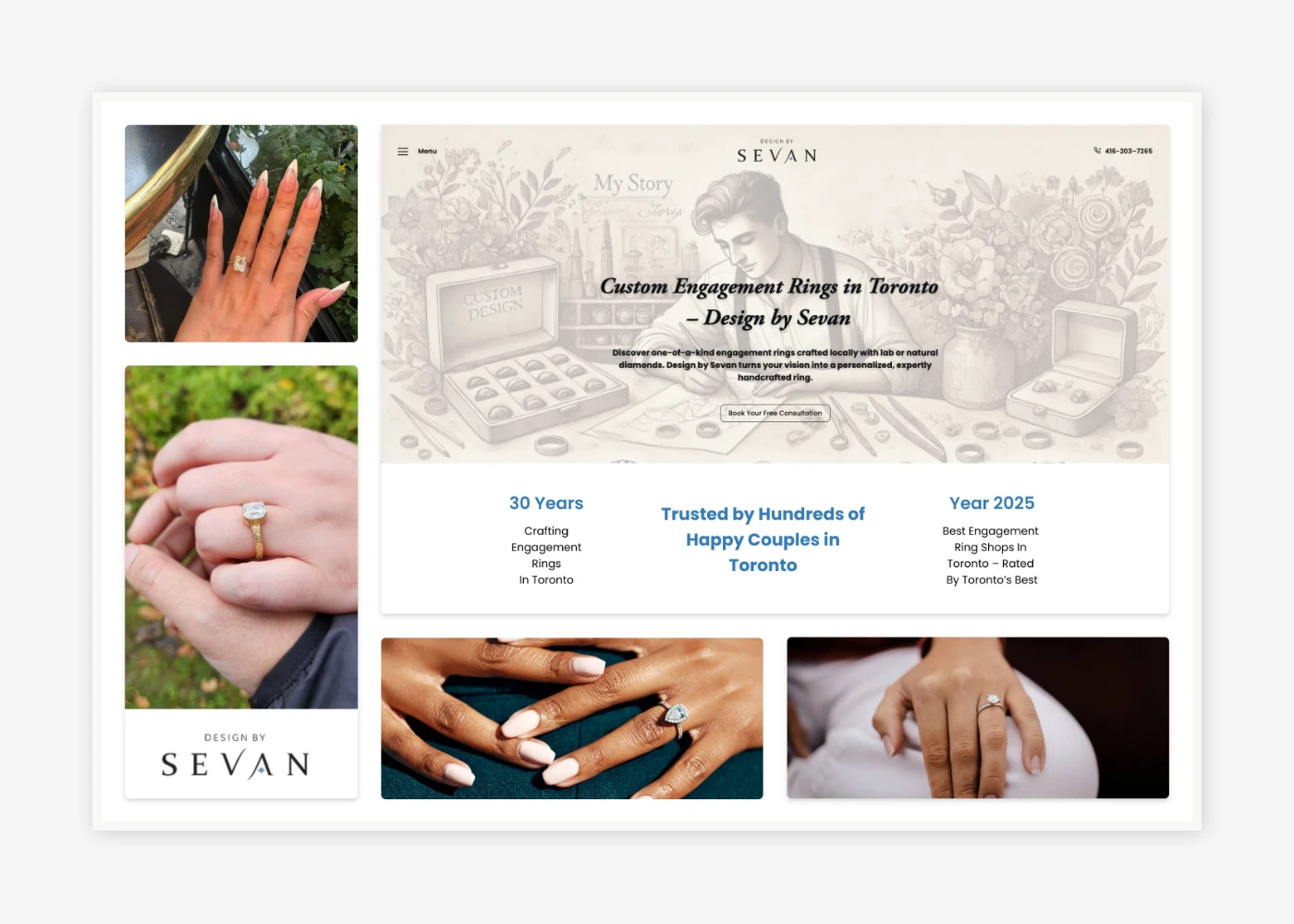 Design By Sevan - WordPress to Shopify Migration