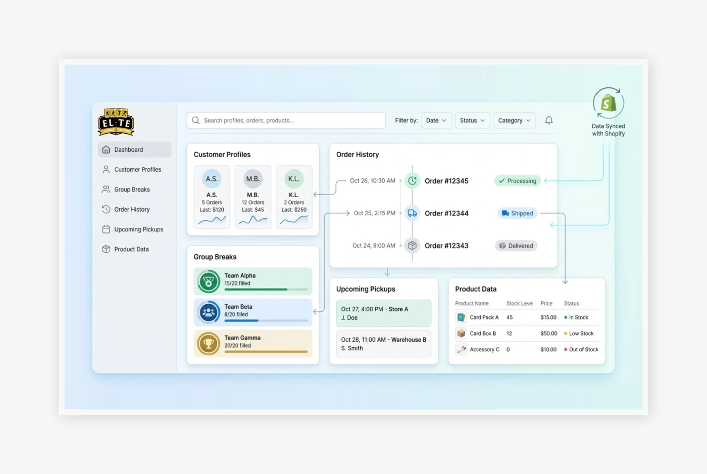 Centralizing Data and Workflows into a Unified Admin Dashboard