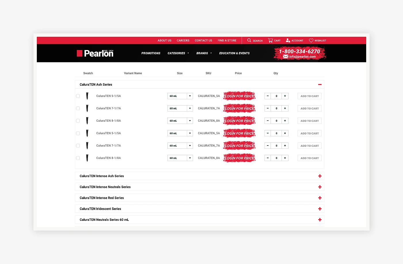 Expandable and Collapsible Category View