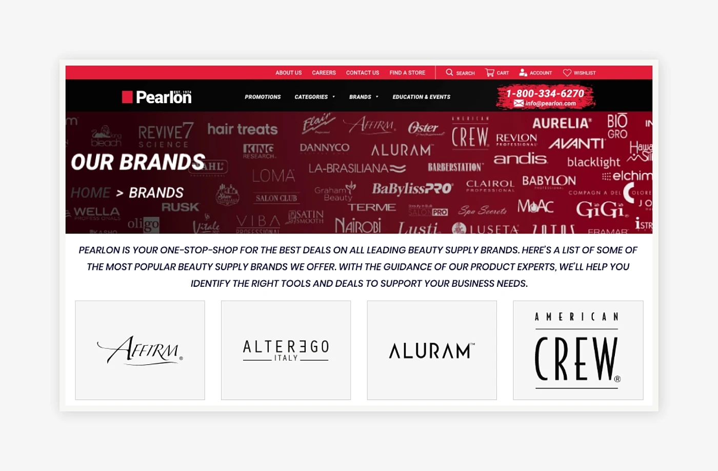 Brand Page Enhancement For Improved User Experience