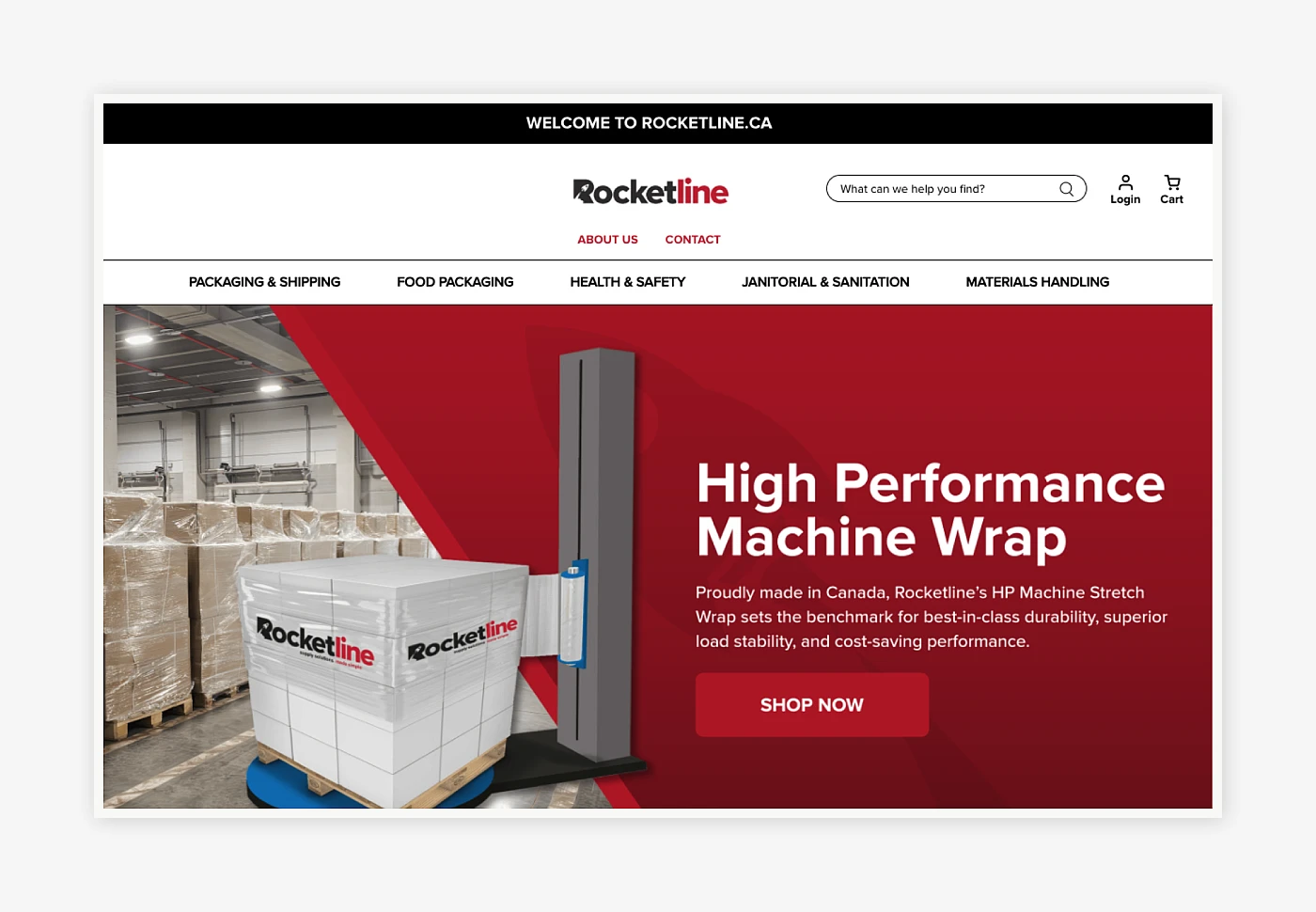 Rocketline - BigCommerce B2B eCommerce platform