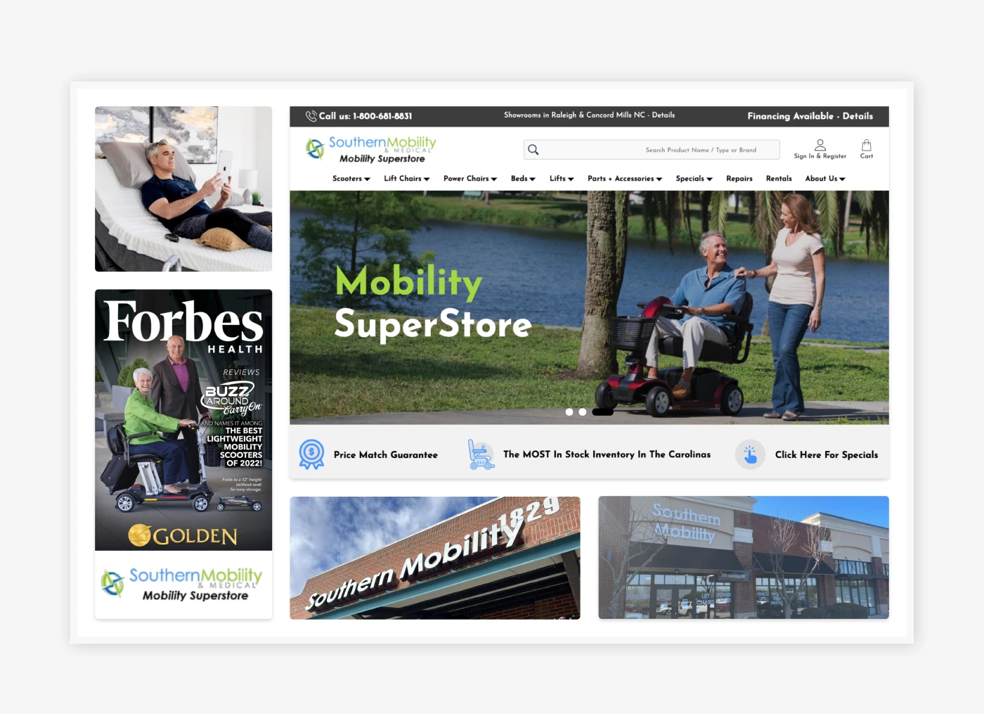 Southern Mobility — BigCommerce Stencil Migration