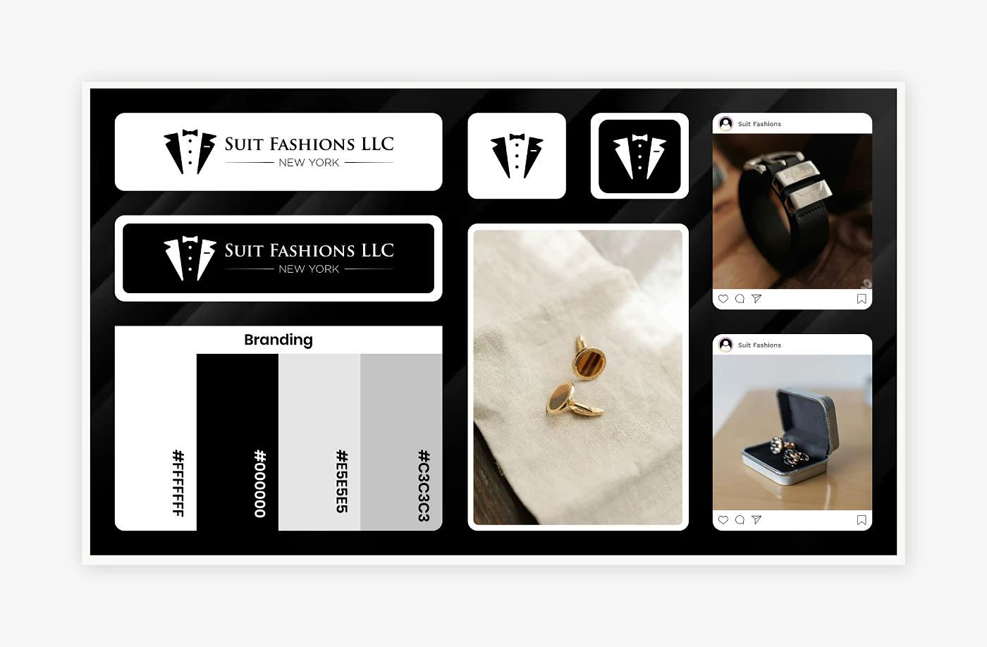 Logo development and branding integration