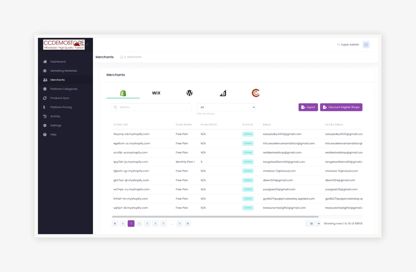 Centralized Vendor Intelligence and Merchant Management Hub