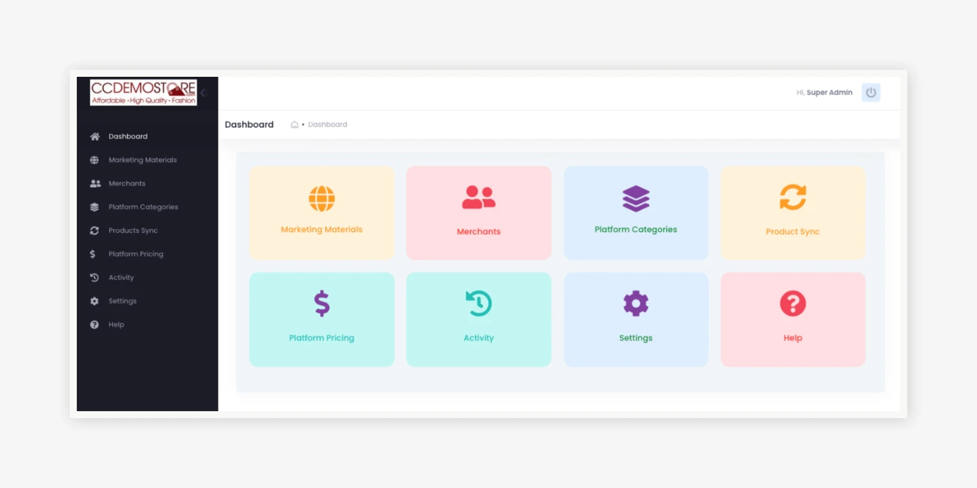 Edmond - Multi-Platform eCommerce Central Dashboard