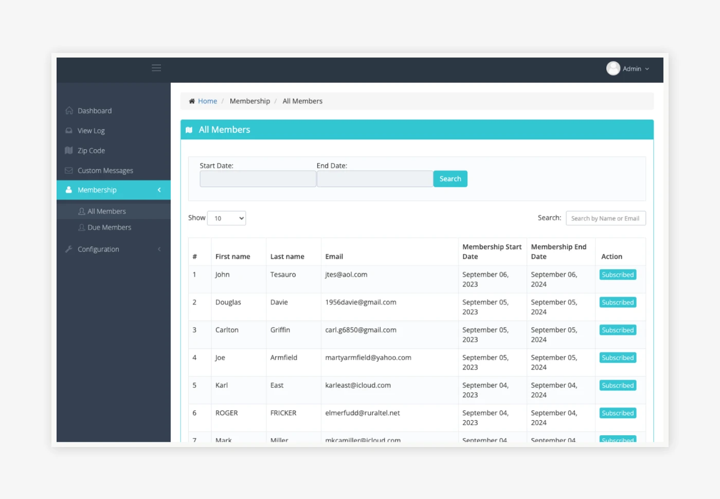 Review aggregation via custom API integration