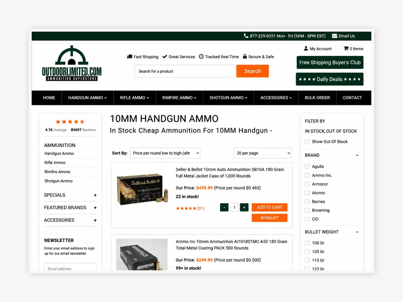 Outdoor Limited - BigCommerce store