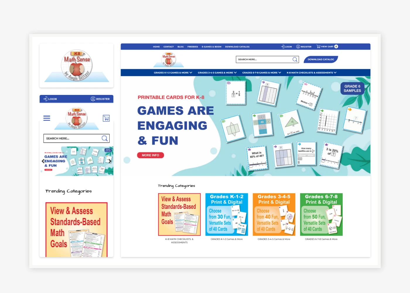 K8 Math Sense - Mathematics Education Website